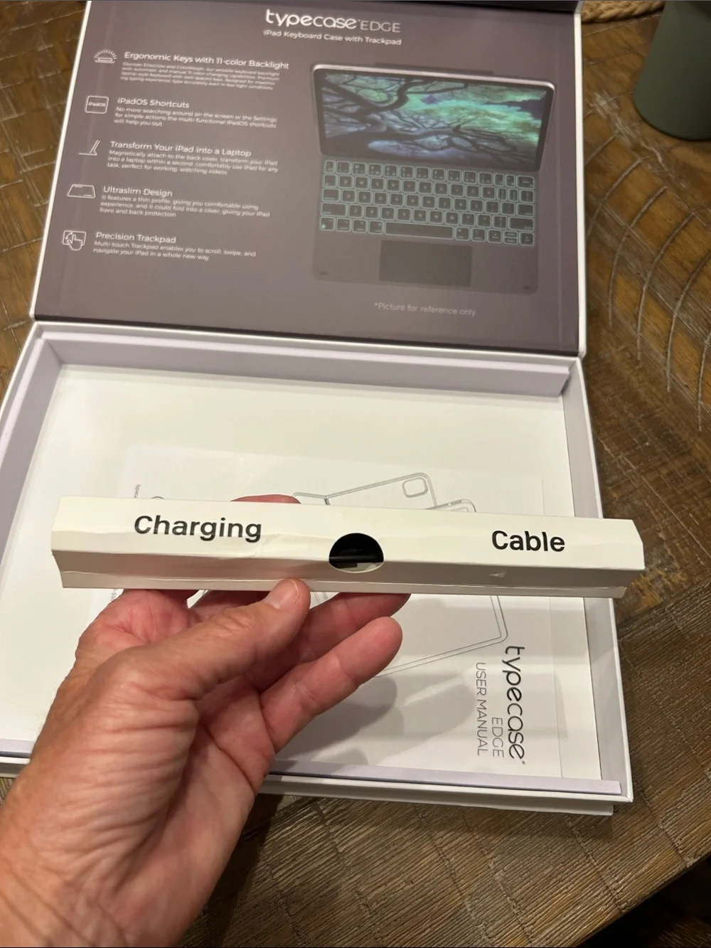 Typecase edge keyboard